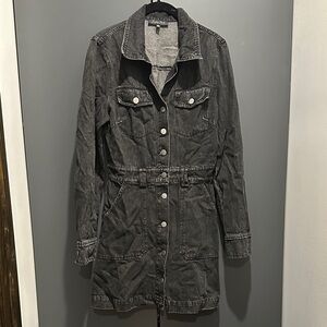 Emory Park Charcoal Denim dress